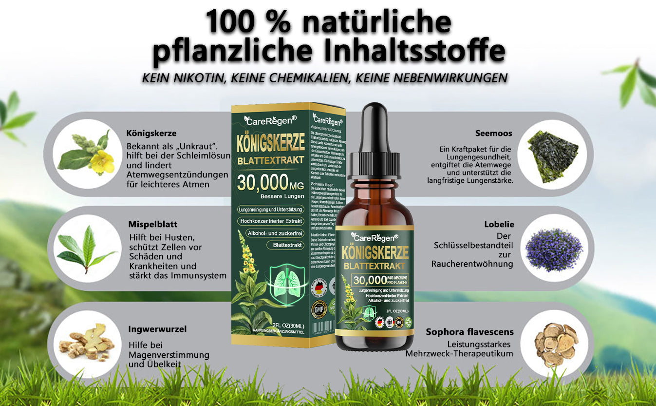 𝗢𝗳𝗳𝗶𝘇𝗶𝗲𝗹𝗹 | CareRegen®💚𝗕𝗶𝗼-𝗟𝘂𝗻𝗴𝗲𝗻𝗿𝗲𝗶𝗻𝗶𝗴𝘂𝗻𝗴𝘀-𝗧𝗿𝗼𝗽𝗳𝗲𝗻 𝗮𝘂𝘀 𝗞𝗼̈𝗻𝗶𝗴𝘀𝗸𝗲𝗿𝘇𝗲𝗻𝗯𝗹𝗮𝘁𝘁-𝗘𝘅𝘁𝗿𝗮𝗸𝘁 𝐊𝐥𝐢𝐧𝐢𝐬𝐜𝐡 𝐛𝐞𝐬𝐭𝐚̈𝐭𝐢𝐠𝐭 – 𝐡𝐨𝐜𝐡𝐤𝐨𝐧𝐳𝐞𝐧𝐭𝐫𝐢𝐞𝐫𝐭𝐞 𝐅𝐨𝐫𝐦𝐞𝐥 𝐳𝐮𝐫 𝐋𝐢𝐧𝐝𝐞𝐫𝐮𝐧𝐠 𝐯𝐨𝐧 𝐇𝐮𝐬𝐭𝐞𝐧, 𝐒𝐜𝐡𝐥𝐞𝐢𝐦, 𝐀𝐬𝐭𝐡𝐦𝐚 𝐮𝐧𝐝 𝐂𝐎𝐏𝐃. 𝐅𝐮̈𝐫 𝐟𝐫𝐞𝐢𝐞𝐫𝐞𝐬, 𝐥𝐞𝐢𝐜𝐡𝐭𝐞𝐫𝐞𝐬 𝐀𝐭𝐦𝐞𝐧 – 𝐬𝐩𝐮̈𝐫𝐛𝐚𝐫 𝐬𝐜𝐡𝐧𝐞𝐥𝐥𝐞𝐫𝐞 𝐖𝐢𝐫𝐤𝐮𝐧𝐠. 💚