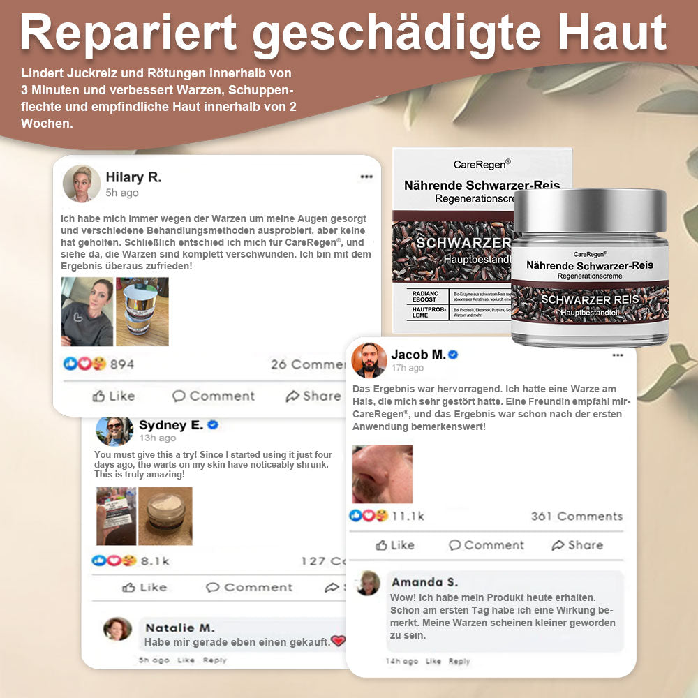 𝐂a𝐫e𝐑e𝐠e𝐧® N𝐚̈h𝐫e𝐧d𝐞 𝐒c𝐡w𝐚r𝐳e𝐫-𝐑e𝐢s R𝐞g𝐞n𝐞r𝐚t𝐢o𝐧s𝐜r𝐞m𝐞💧 | 𝐄f𝐟e𝐤t𝐢v b𝐞i P𝐬o𝐫i𝐚s𝐢s, 𝐄k𝐳e𝐦e𝐧, P𝐮r𝐩u𝐫a, 𝐒o𝐧n𝐞n𝐟l𝐞c𝐤e𝐧, H𝐚u𝐭a𝐧h𝐚̈n𝐠s𝐞l𝐧, W𝐚r𝐳e𝐧 & 𝐝a𝐫ü𝐛e𝐫 𝐡i𝐧a𝐮s